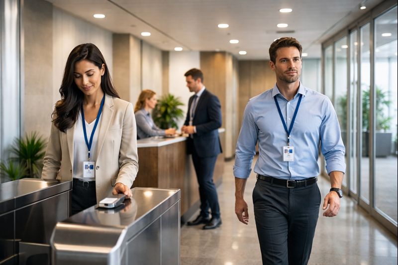 Credenciales empresariales para control de personal