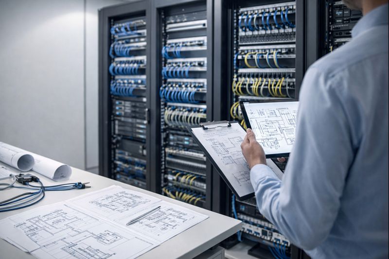 Memorias técnicas y documentación de redes estructuradas